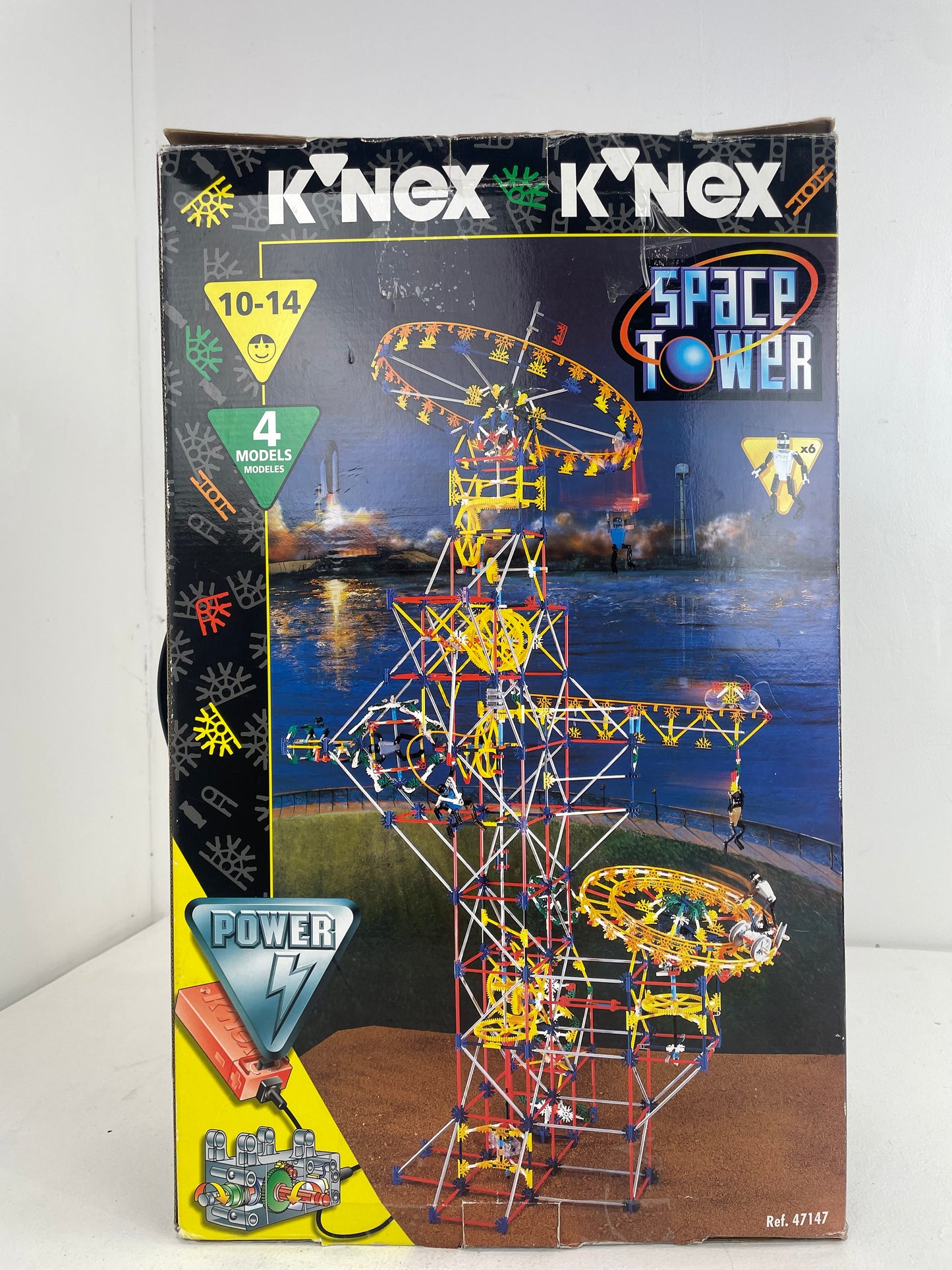 K'NEX Rare HyperSpace Training Tower 47147 - 1998 (Pre-loved)