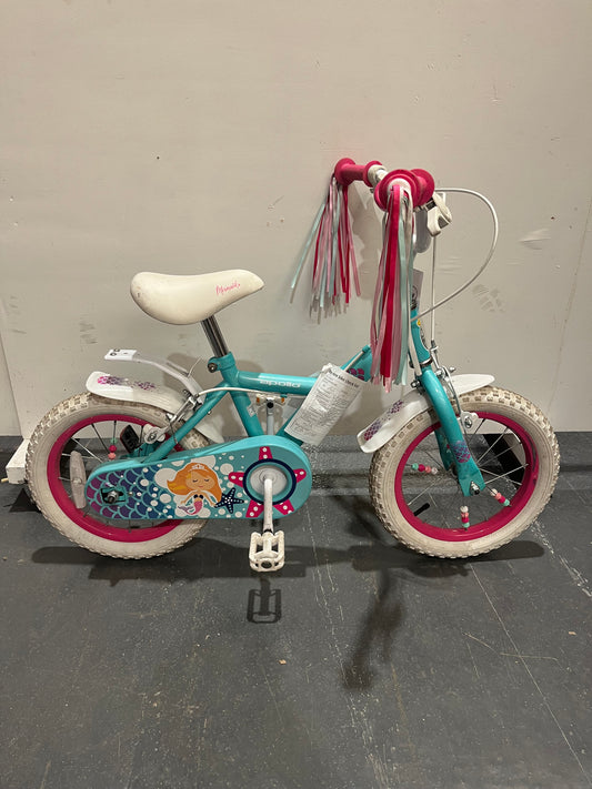 Apollo Mermaid Turquoise 14” Children’s Bike (Pre-Loved)
