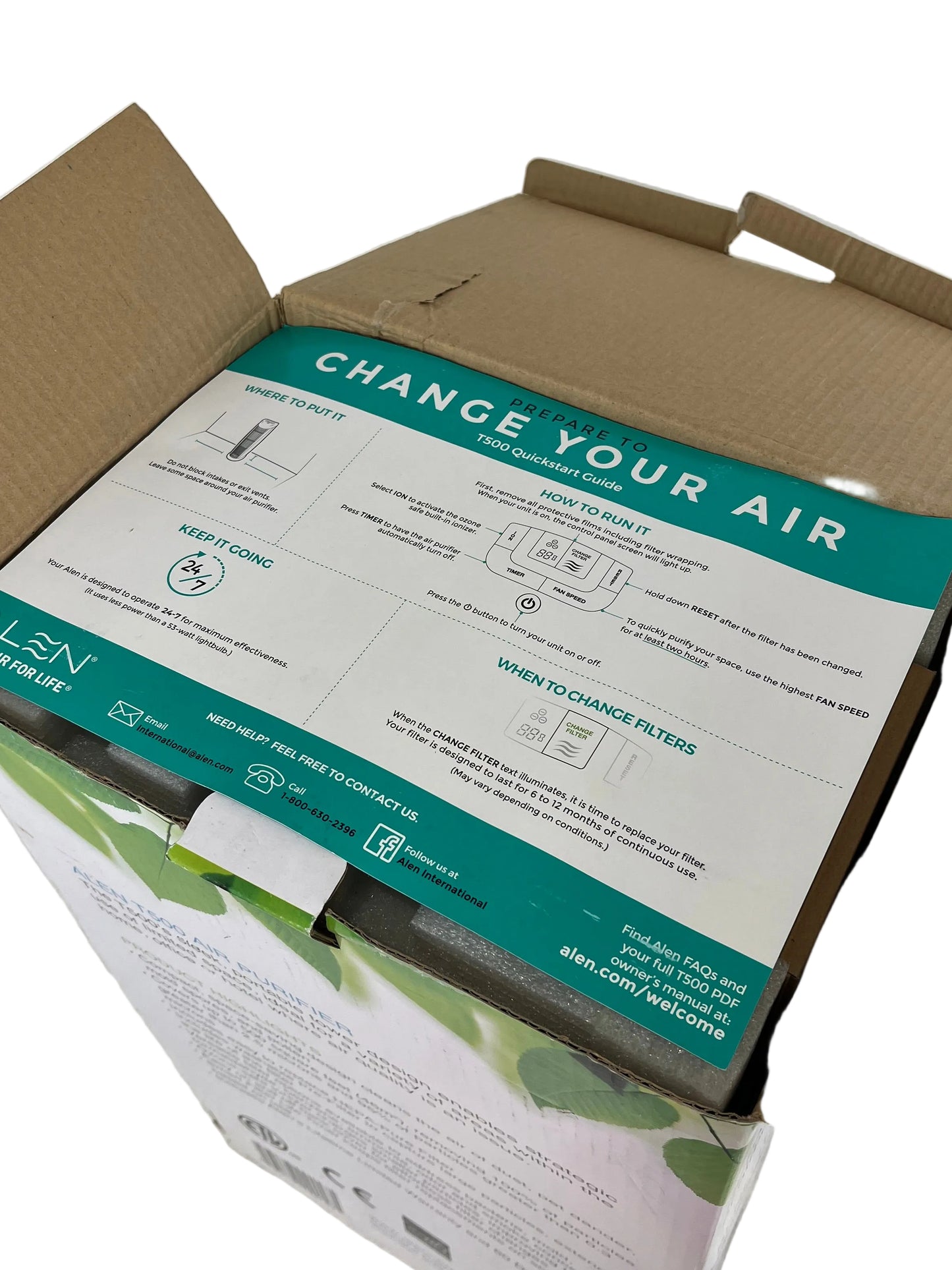 Alen T500 Air Purifier (New)