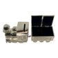 Silver-Plated First Tooth And Curl Train Money Box (Pre-Loved)