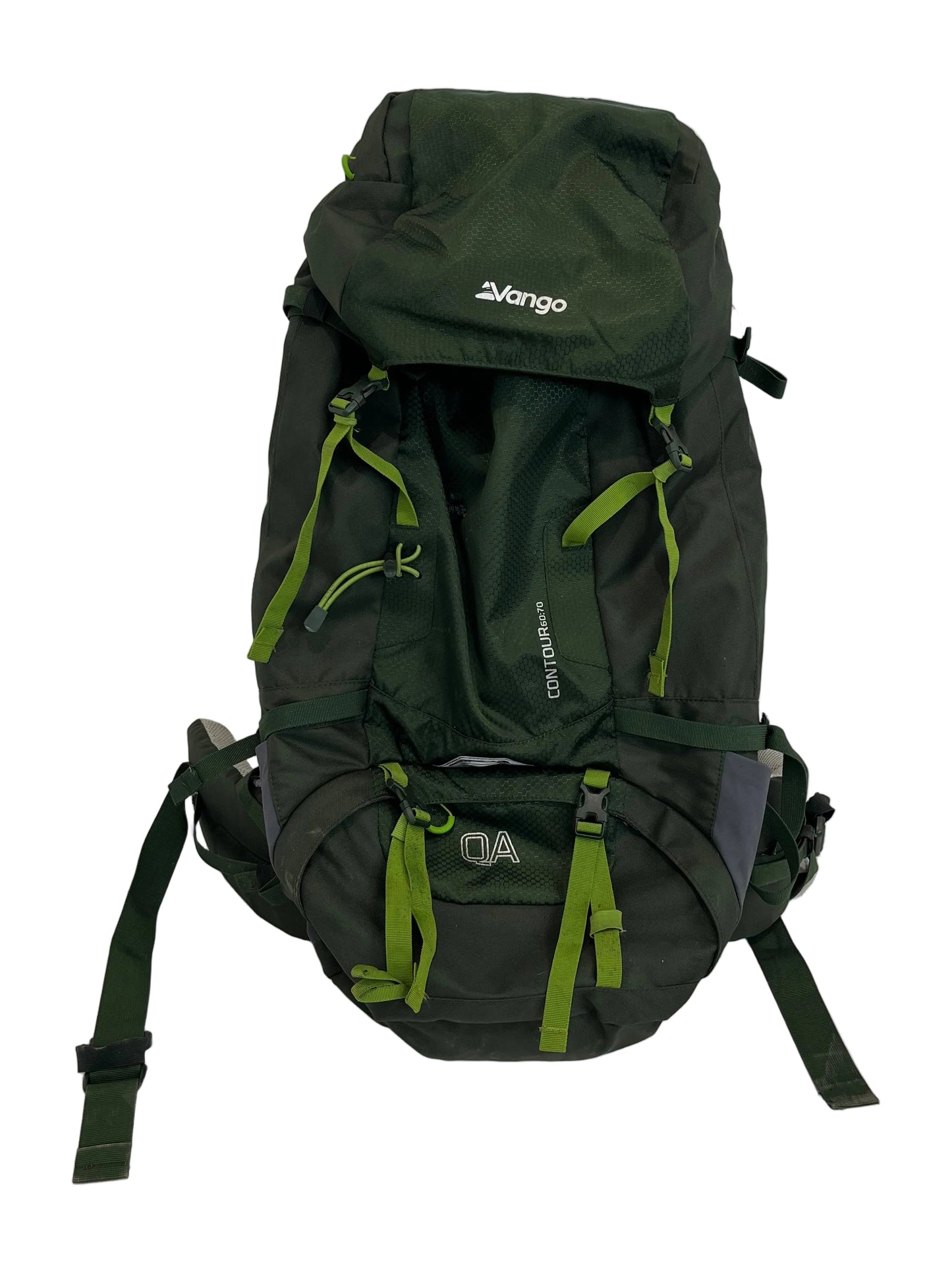 Vango Contour 60:70L Green Trekking Camping Backpack (Pre-Loved)