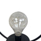 Black Hoop Lamp (Pre-Loved)