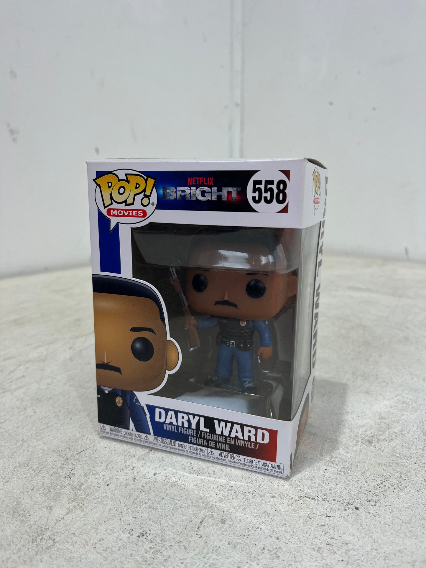 Funko POP! Movies Netflix Bright Daryl Ward 558 Tikka 559 Nick Jakoby 560 Figures (Pre-Loved)