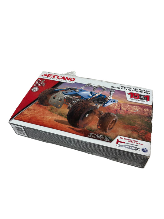 Meccano Off-Road Rally 15-Model Building Set (Pre-Loved)