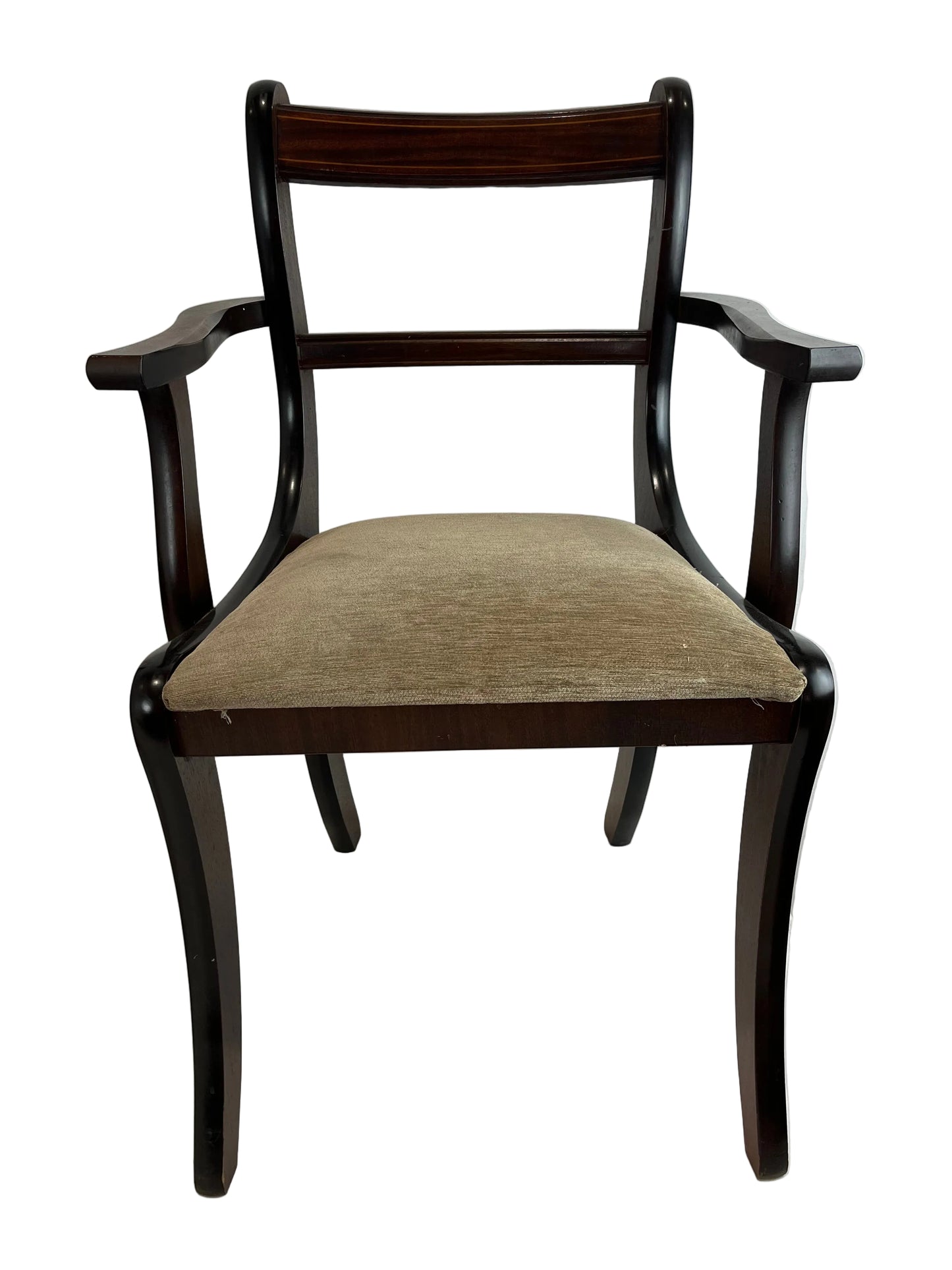 Set Of 6 Vintage Regency Style Dining Chairs (Pre-Loved)