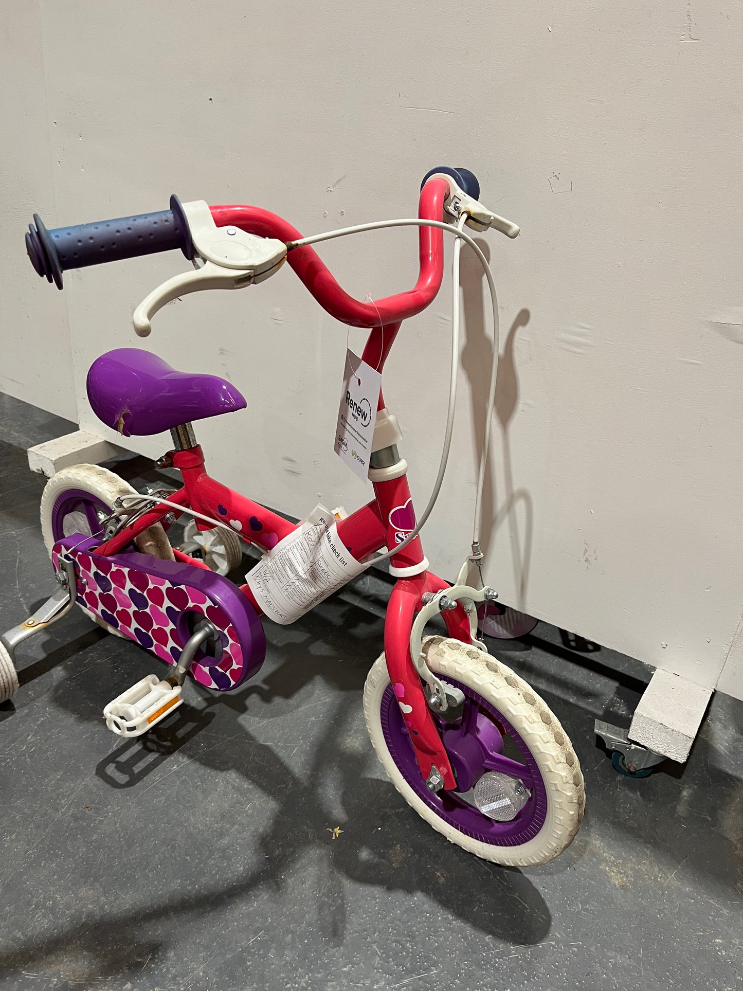 Sweetie Pink 12” Children’s Bike (Pre-Loved)