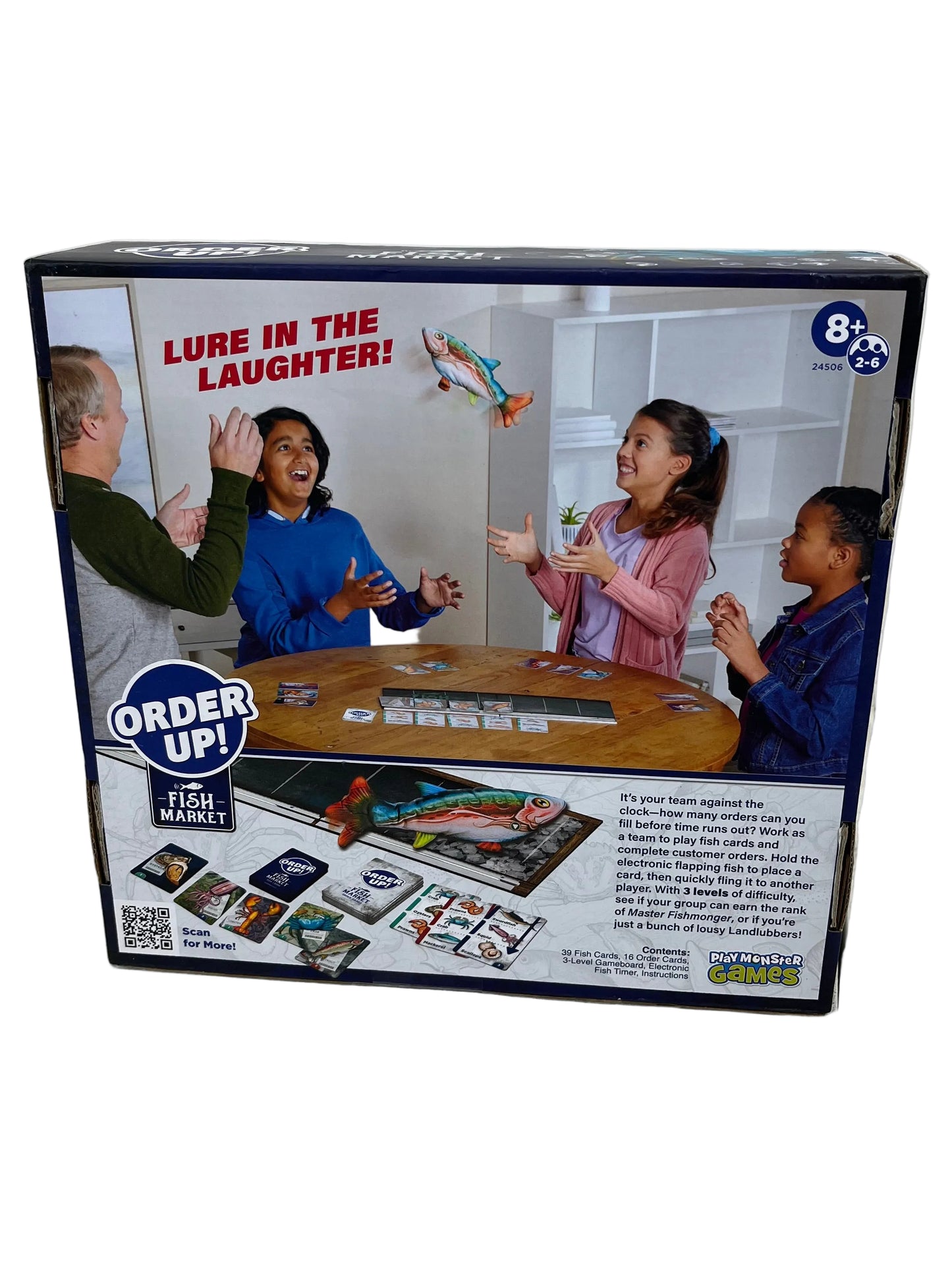 Order Up! Fish Market Board Game (Unused)