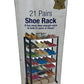 21 Pairs Shoe Rack (Unused)