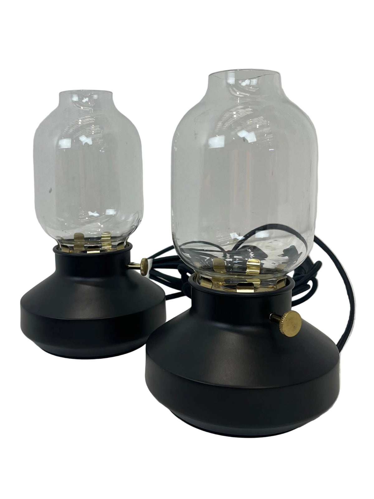 IKEA Tarnaby Black Anthracite Dimmable Table Lamps (Pre-Loved)