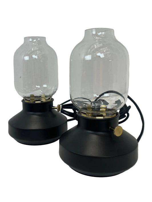 IKEA Tarnaby Black Anthracite Dimmable Table Lamps (Pre-Loved)