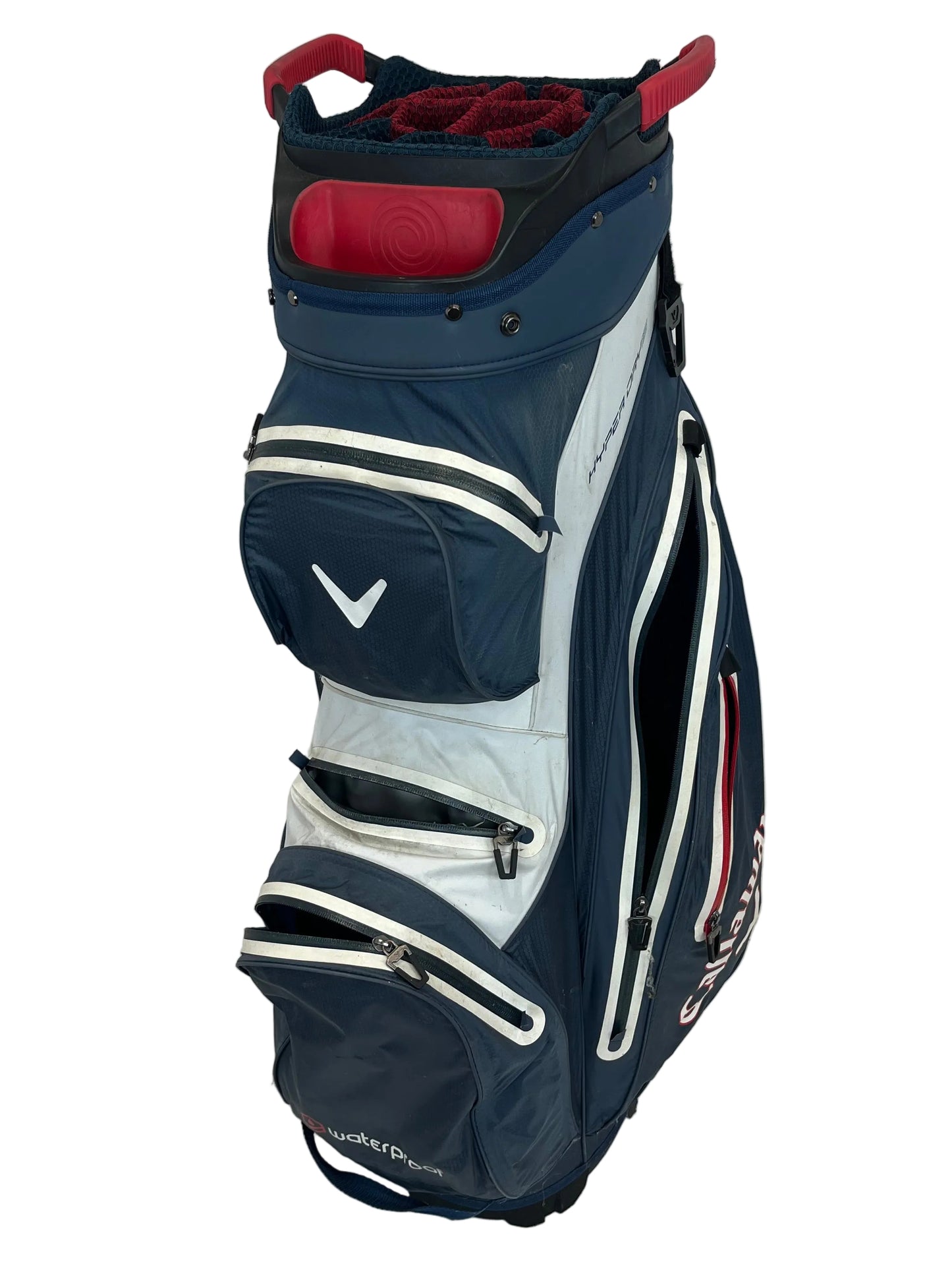 Callaway Navy Hyper Dry 15 Waterproof Cart Golf Bag (Pre-loved)