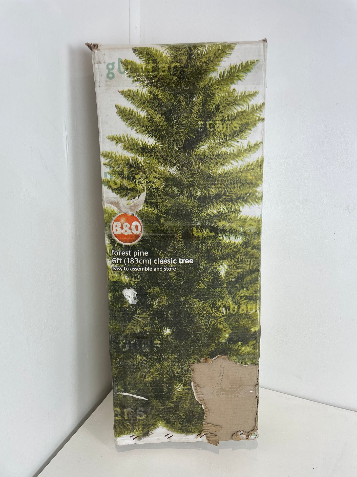 B&Q Forest Pine 6FT Classic Christmas Tree (Pre-loved)