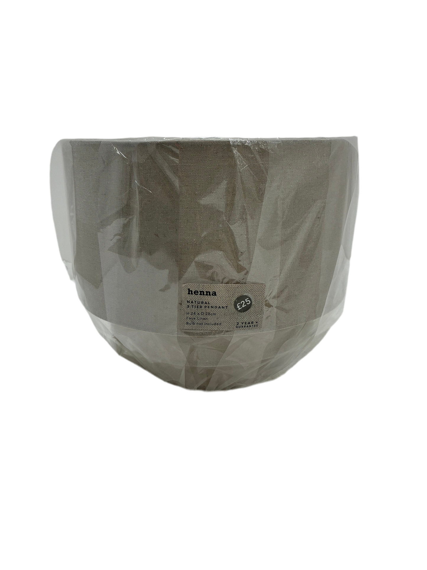 Henna Natural 3 Tier Pendant (New)