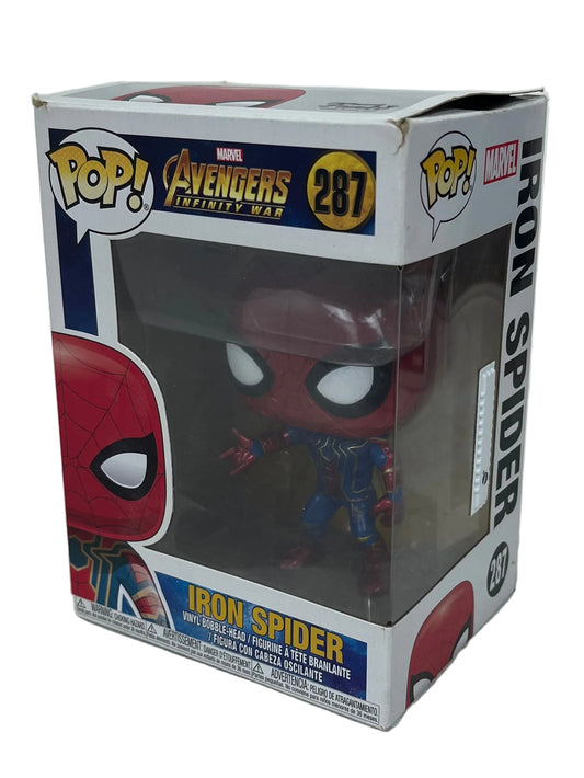 Funko POP! Avengers Infinity War Iron Spider 287 Figure (Pre-Loved)