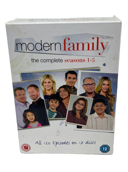 Modern Family: The Complete Seasons 1-5 DVD Box Set (Pre-Loved)