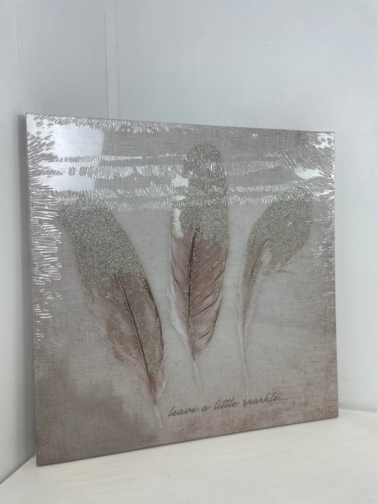 Leave a Little Sparkle Canvas (New)