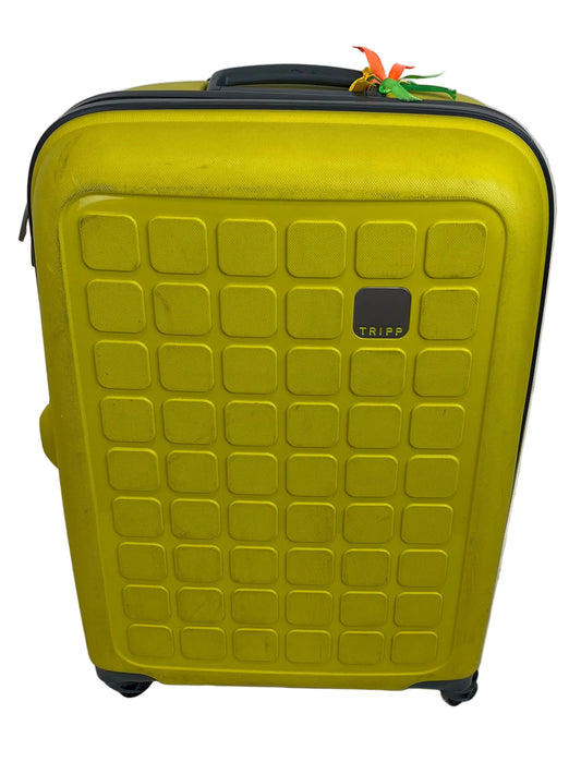 Lime Green Yellow Tripp 4-Wheel Suitcase (Pre-Loved)