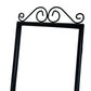 Black Metal Full Length Mirror (Pre-Loved)
