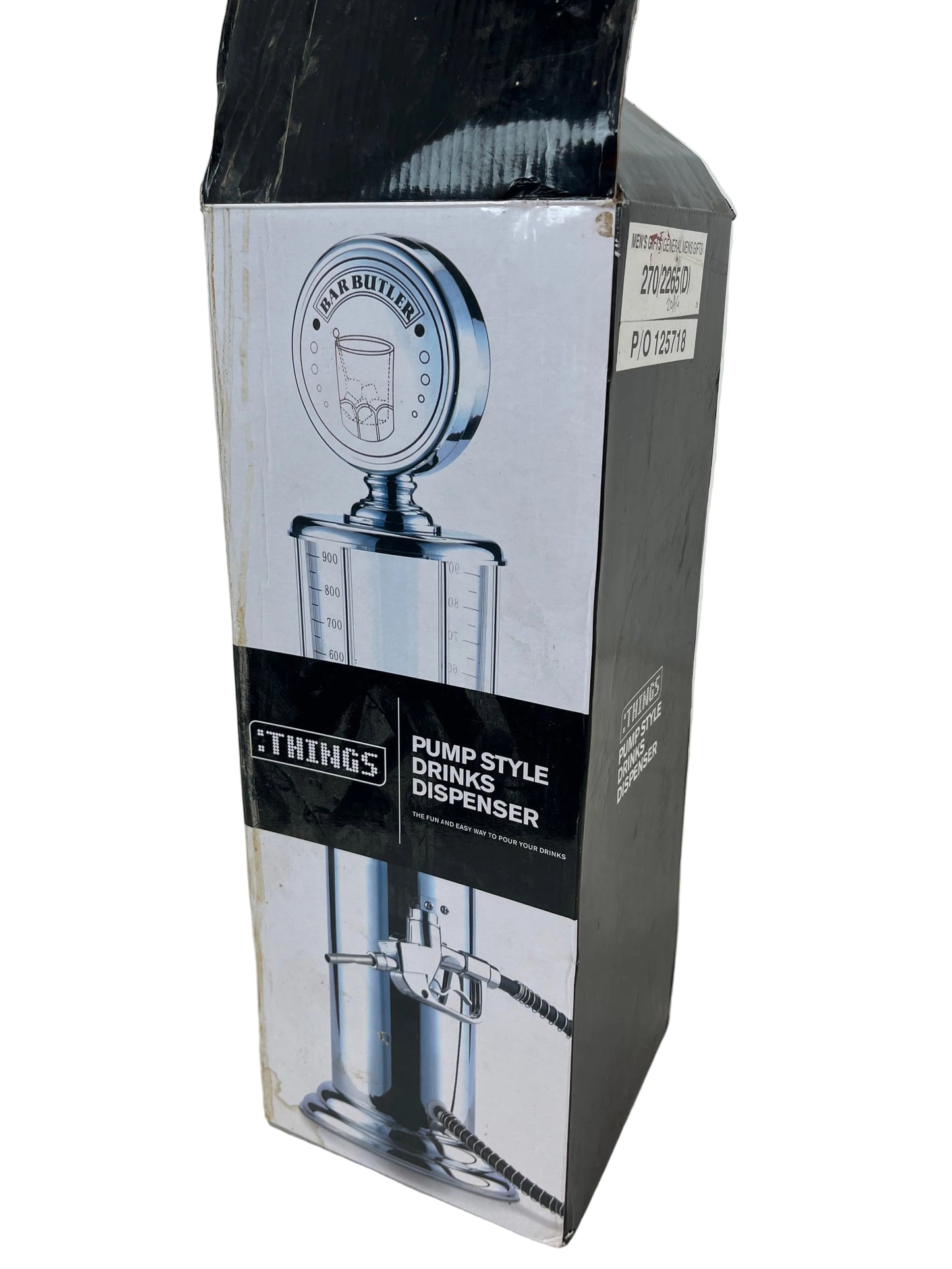 Retro Pump Style Drinks Bar Dispenser (New)