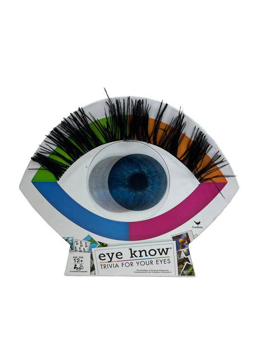 Eye Know: Trivia For Your Eyes Card Game (Pre-Loved)