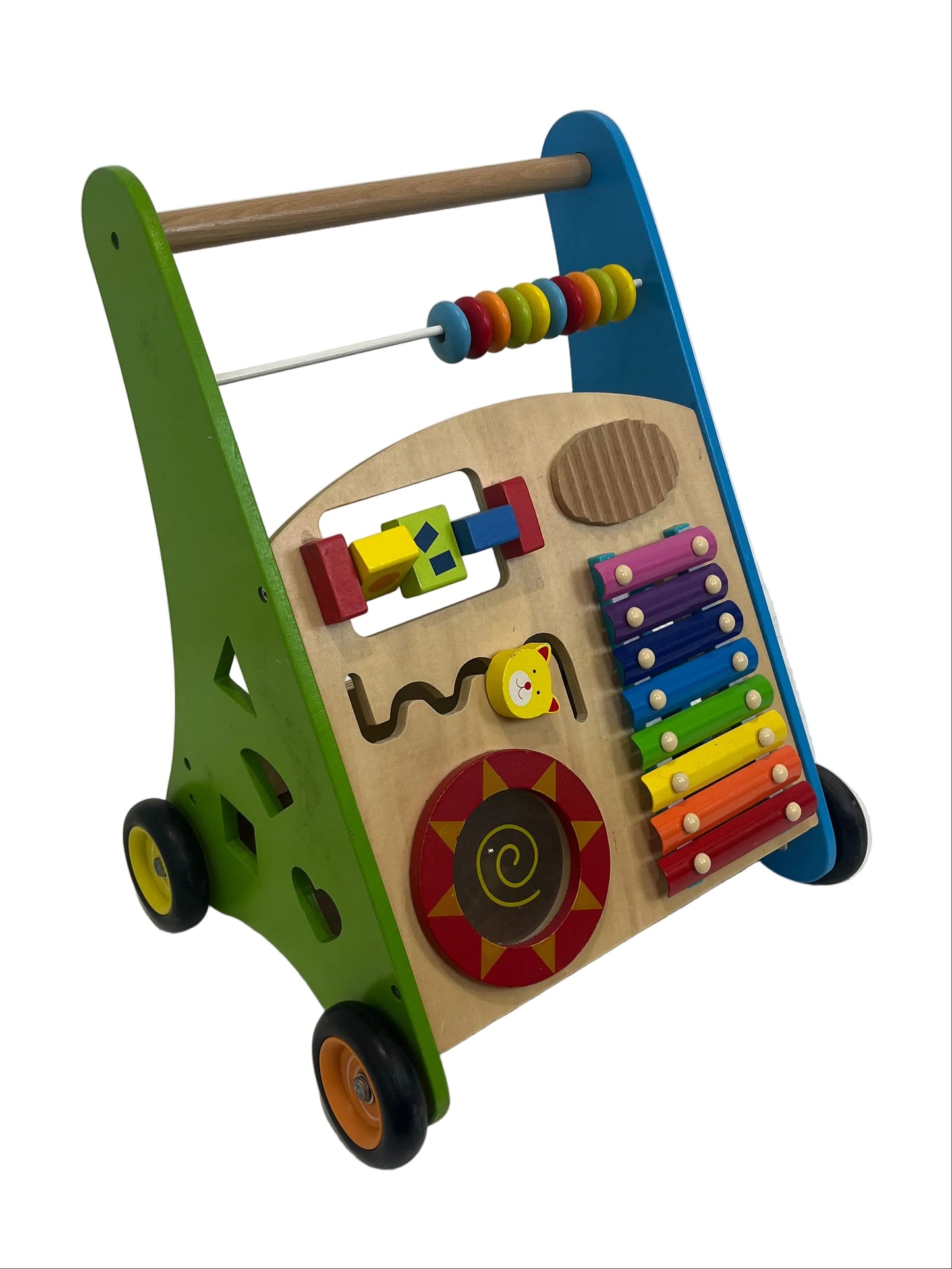 Wooden Baby Walker Activity Toy (Pre-Loved)