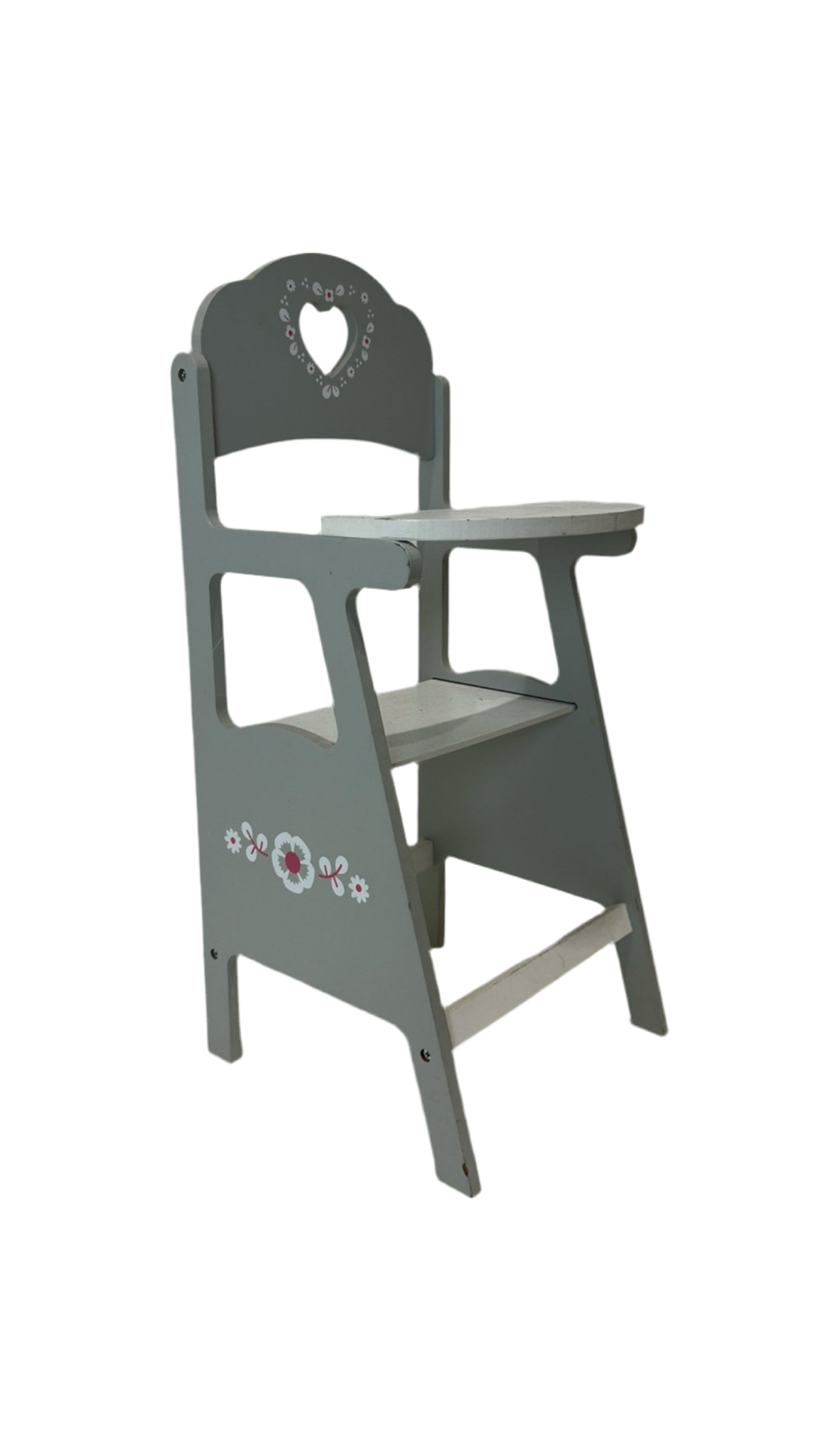 Chad Valley Wooden Doll Highchair (Pre-loved)