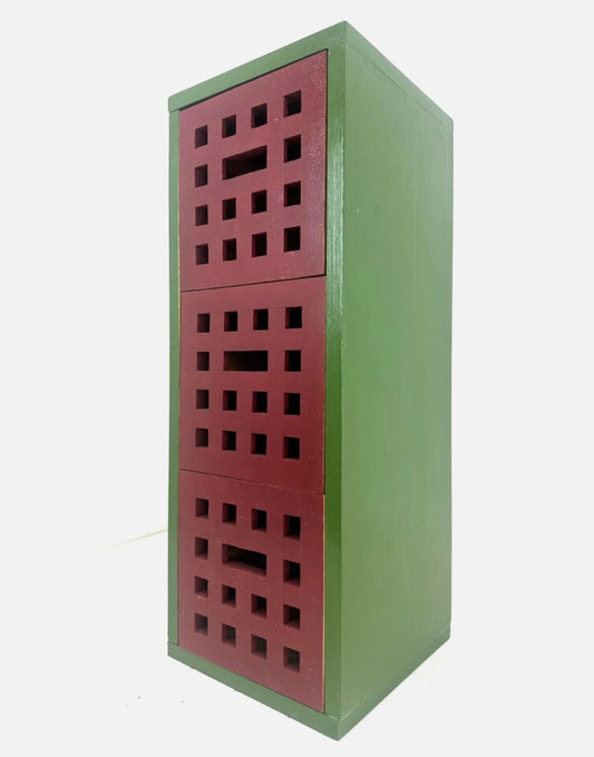 Small Painted Storage Cabinet (Restored)