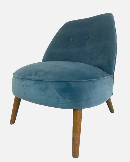 Bespoke Reupholstered Accent Chair (Restored)