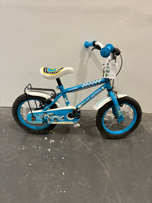 Apollo Police Patrol 14” Bike (Pre-loved)