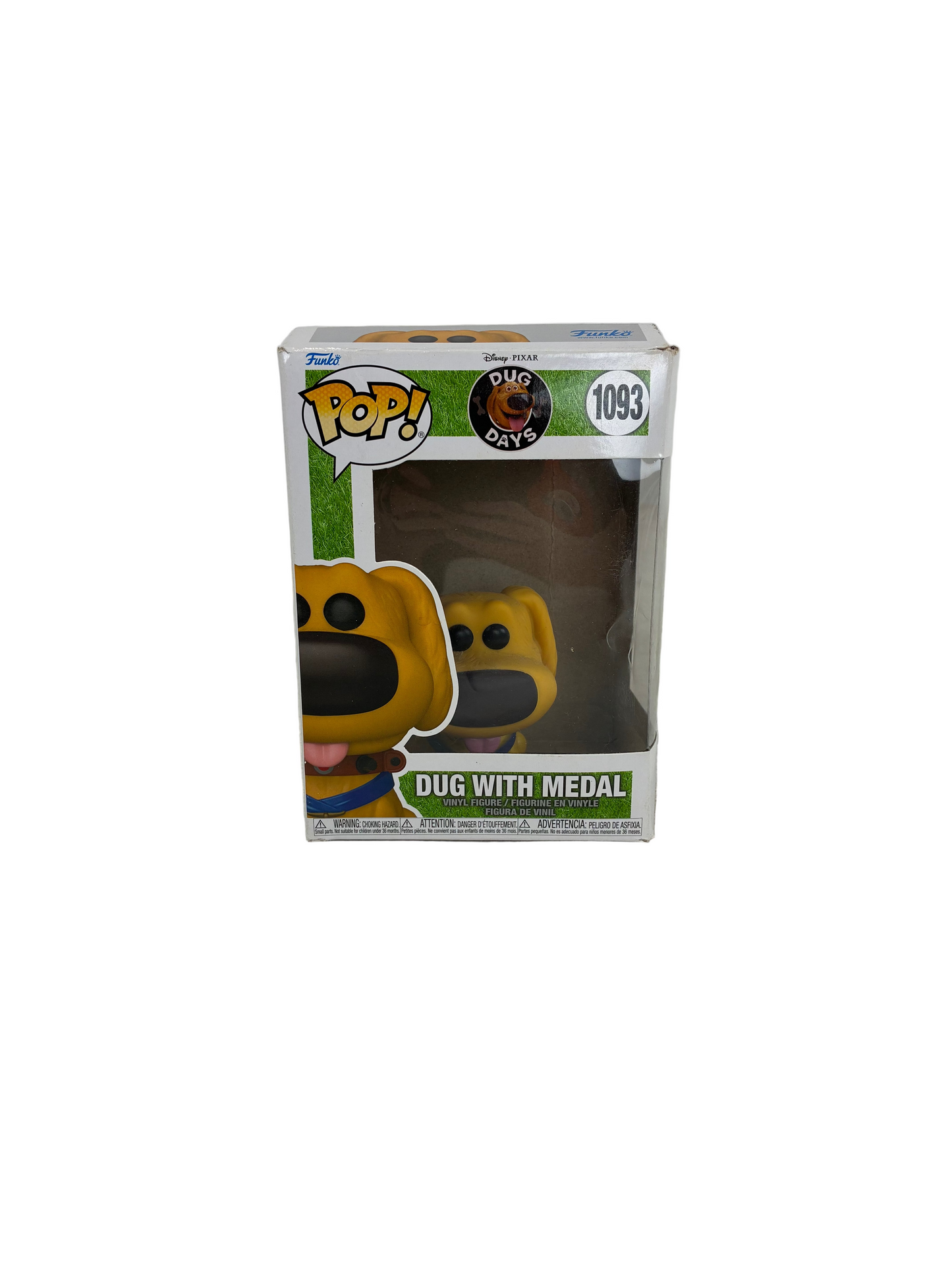 Funko Pop! Dug with Medal Figure (New)
