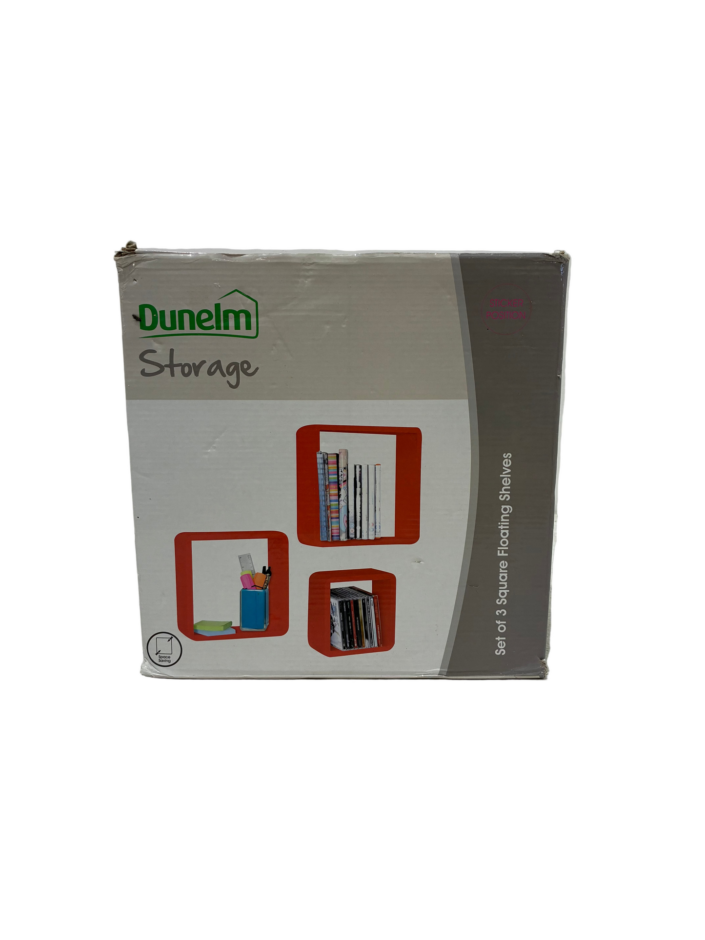 Dunelm Square Floating Shelves (New)