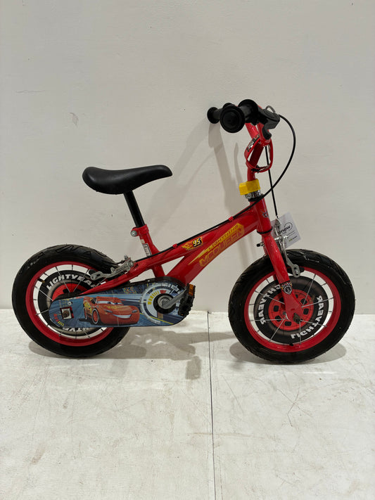 Disney Cars Lighting McQueen 14” Bike (Pre-loved)