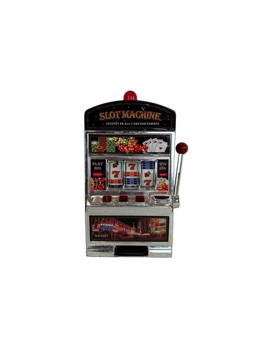 Novelty Slot Machine & Coin Bank (Pre-loved)