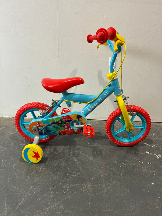 Disney Pixar 12” Bike with Stabilisers (Pre-loved)