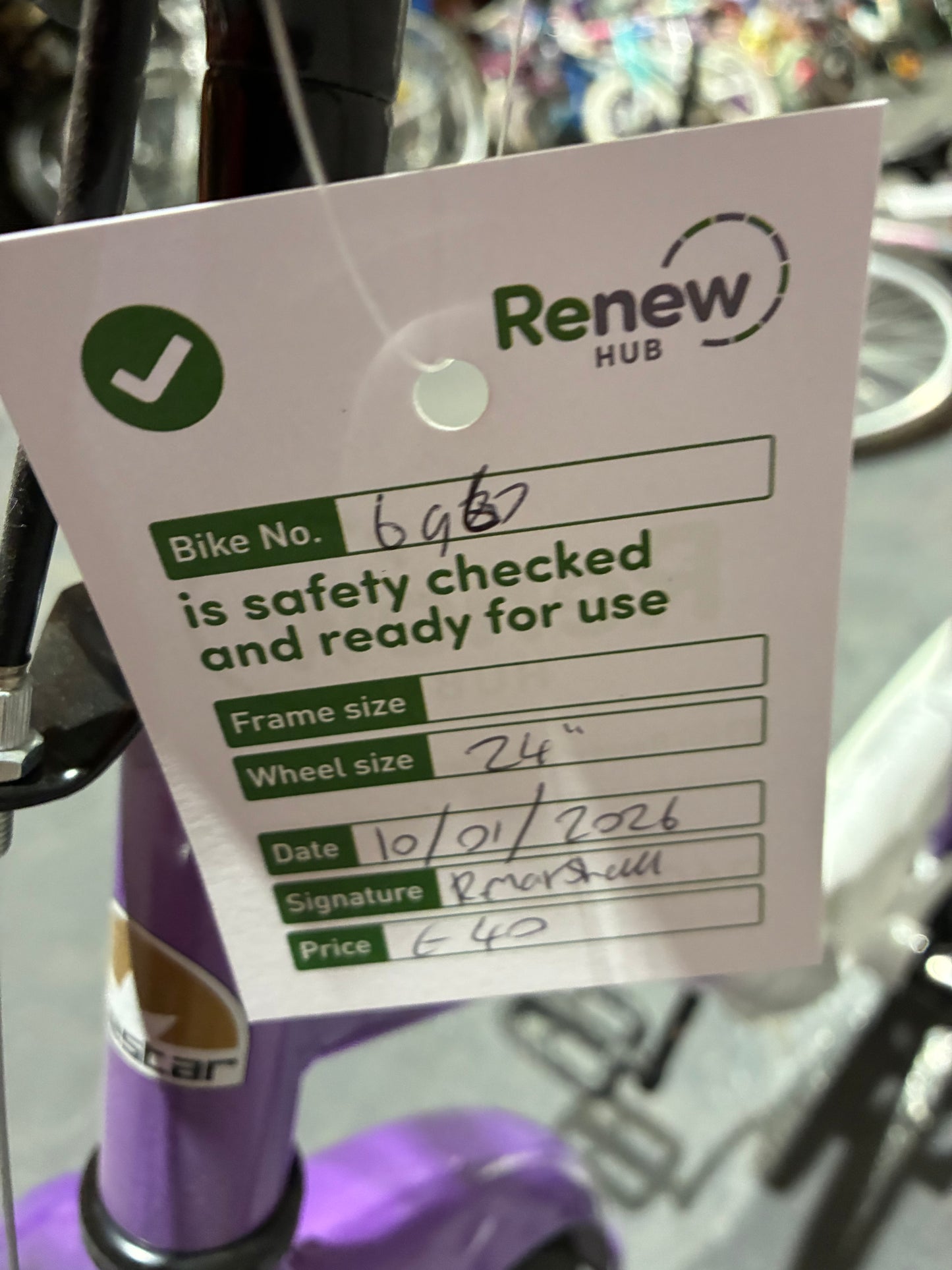 Bikestar 24” Bike (Pre-loved)