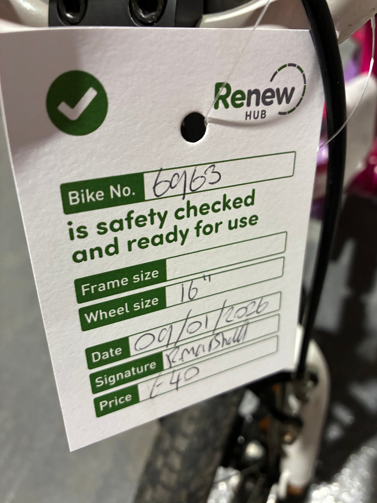 Specialized Hotrock 16” Girls Bike (Pre-loved)