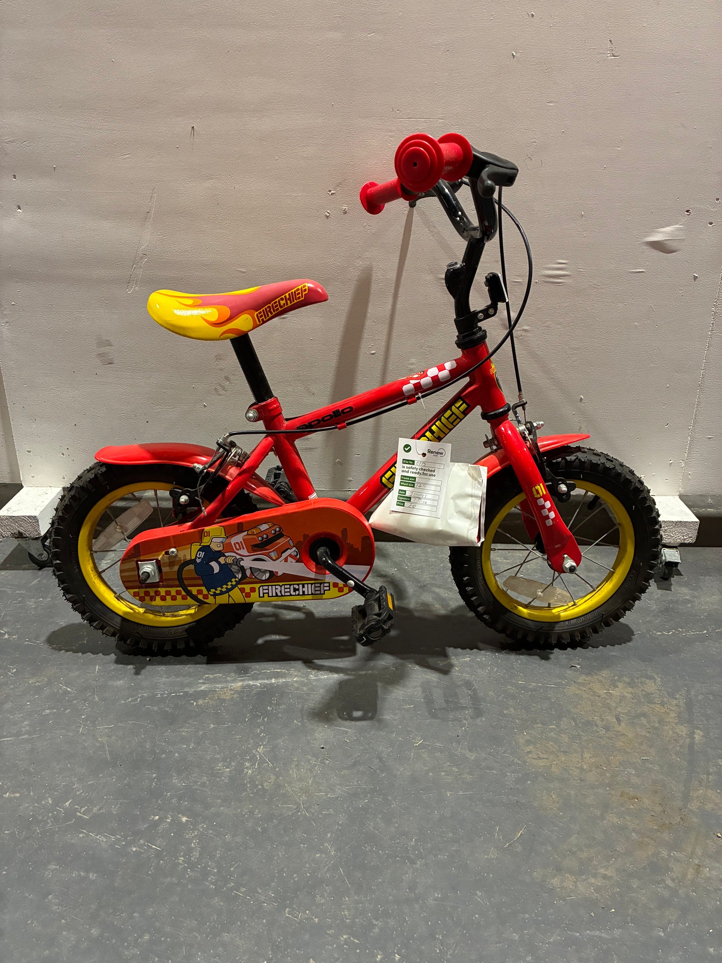 Apollo Firechief 12” Bike (Pre-loved)