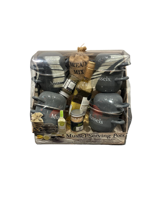 Mussel Serving Pots Gift Set (New)