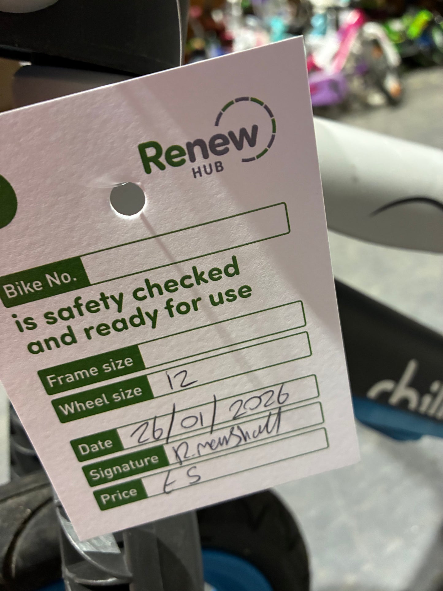 Chillafish 12” Balance Bike (Pre-loved)