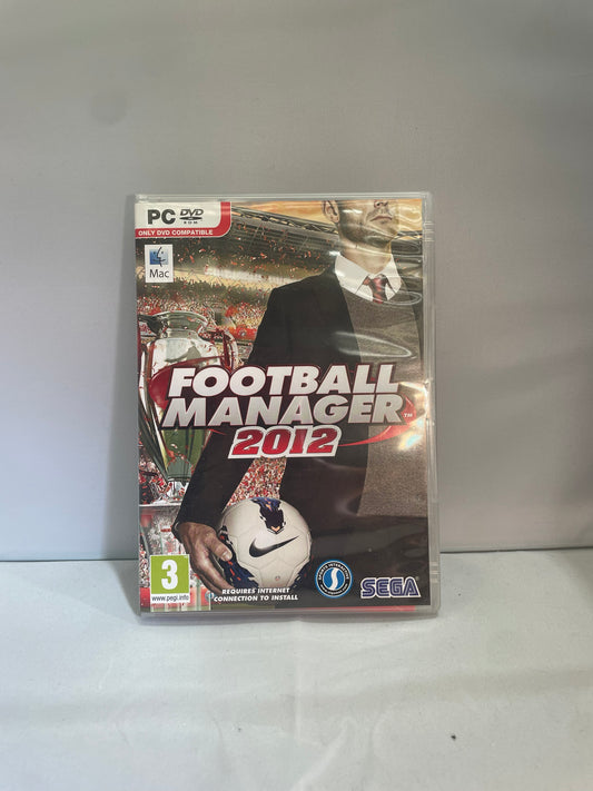 Football Manager 2012- PC Game (Pre-Loved)