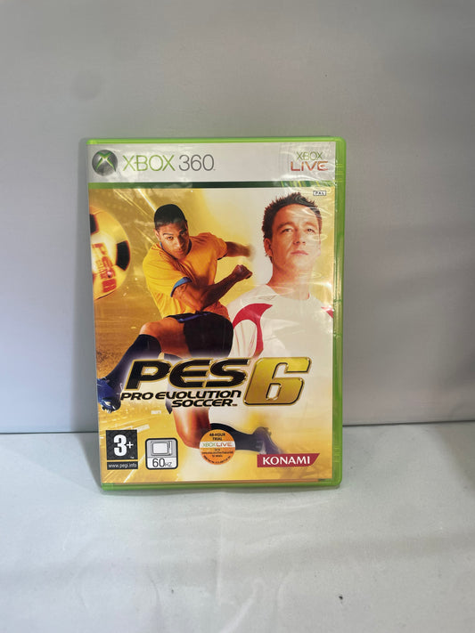 Pro Evolution Soccer 6- Xbox 360 Game (Pre-Loved)