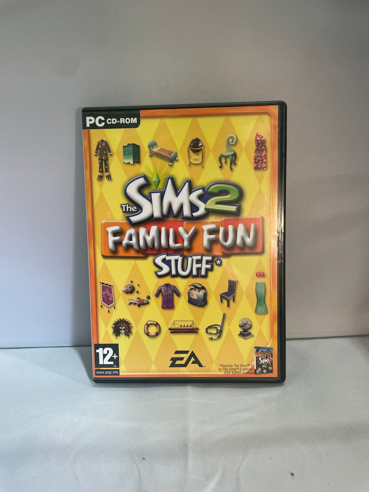 Sims 2 Family Fun Stuff Expansion Pack- PC Game (Pre-Loved)