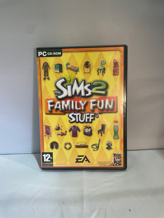 Sims 2 Family Fun Stuff Expansion Pack- PC Game (Pre-Loved)