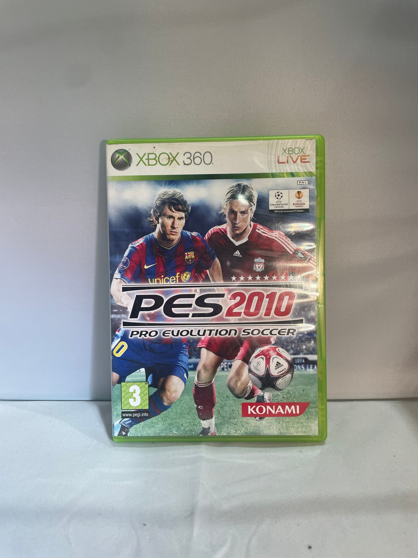 Pro Evolution Soccer 2010 Game- Xbox 360 (Pre-Loved)