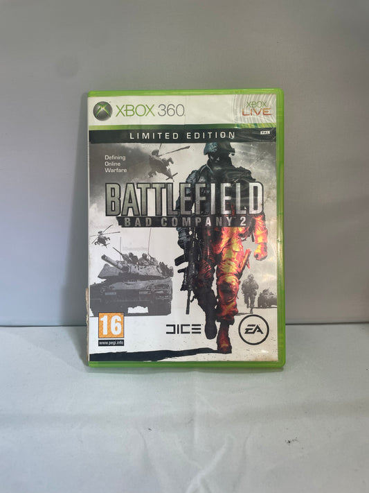 Battlefield: Bad Company 2 Limited Edition Game- Xbox 360 (Pre-Loved)