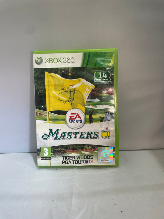 Tiger Woods PGA Tour 12: The Masters Game- Xbox 360 (Pre-Loved)