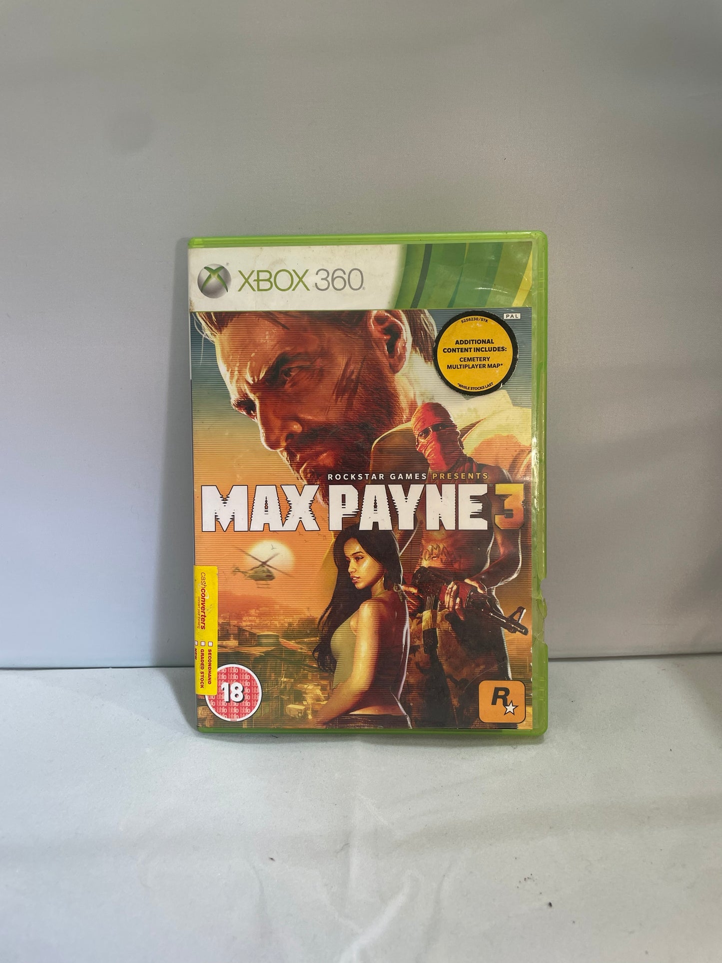 Max Payne 3 Game, Xbox 360 (Pre-Loved)