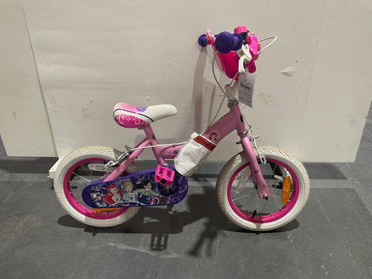 Serviced Disney Princess Bike, 14" (Pre-Loved)