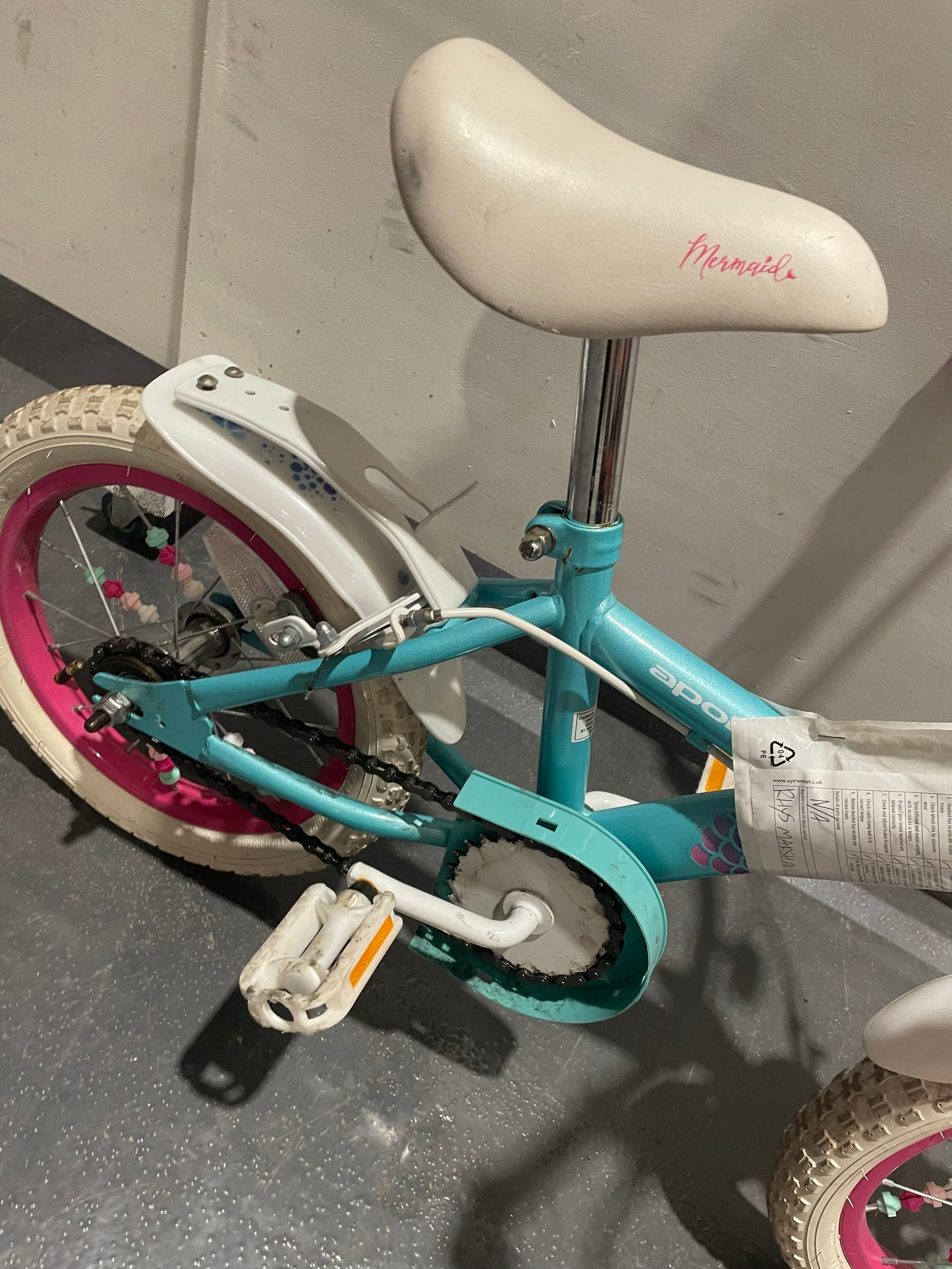 Serviced Apollo Mermaid Bike, 14"(Pre-Loved)