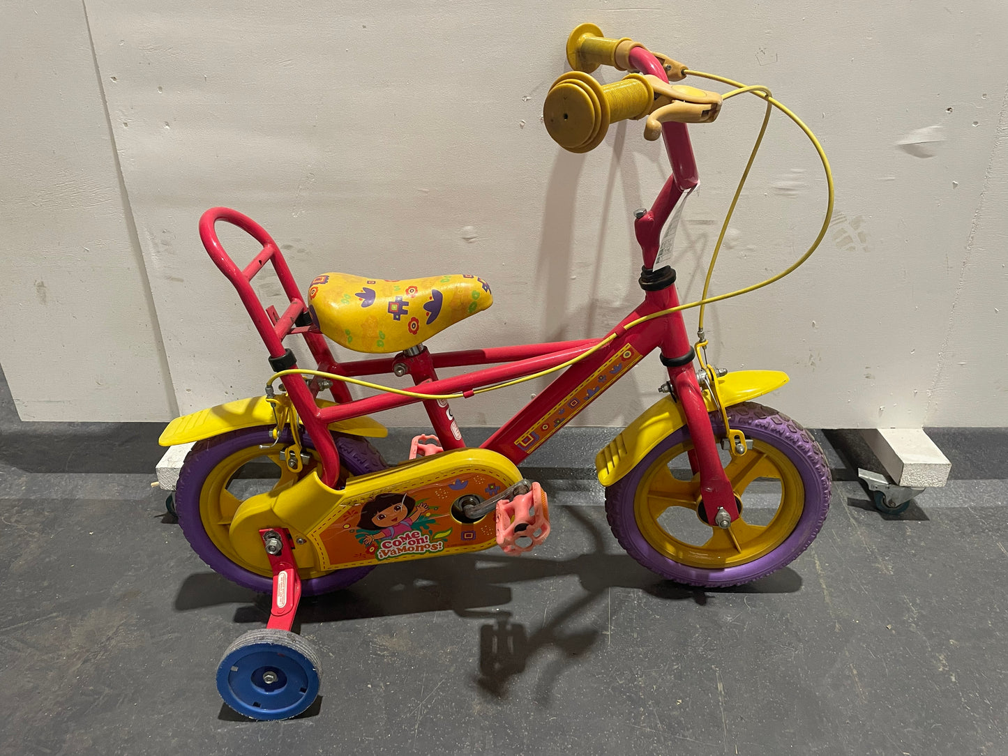 Serviced Dora The Explorer Bike, 12" (Pre-Loved)